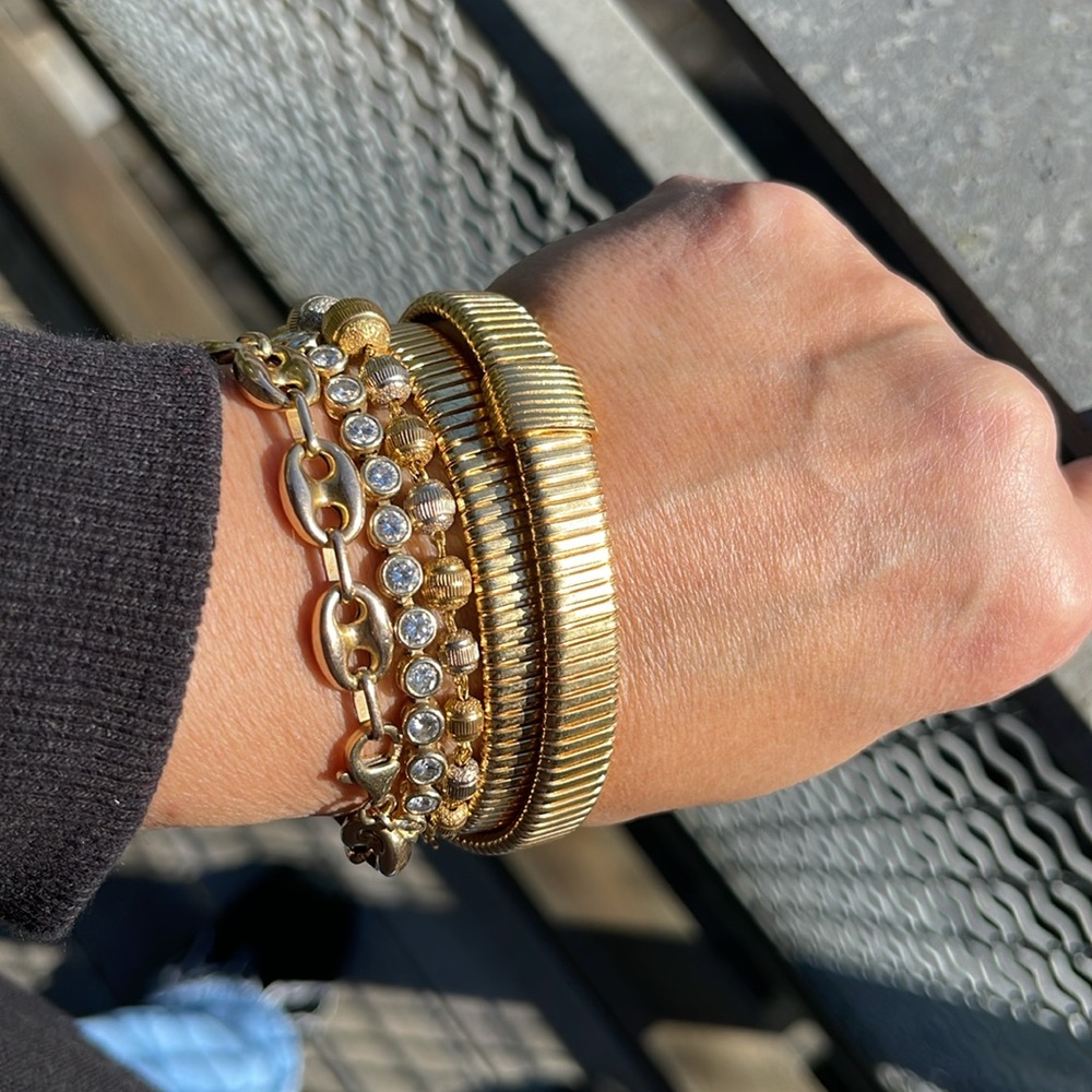J. Crew Gold Coil Wrap Bracelet - Picture 14 of 14